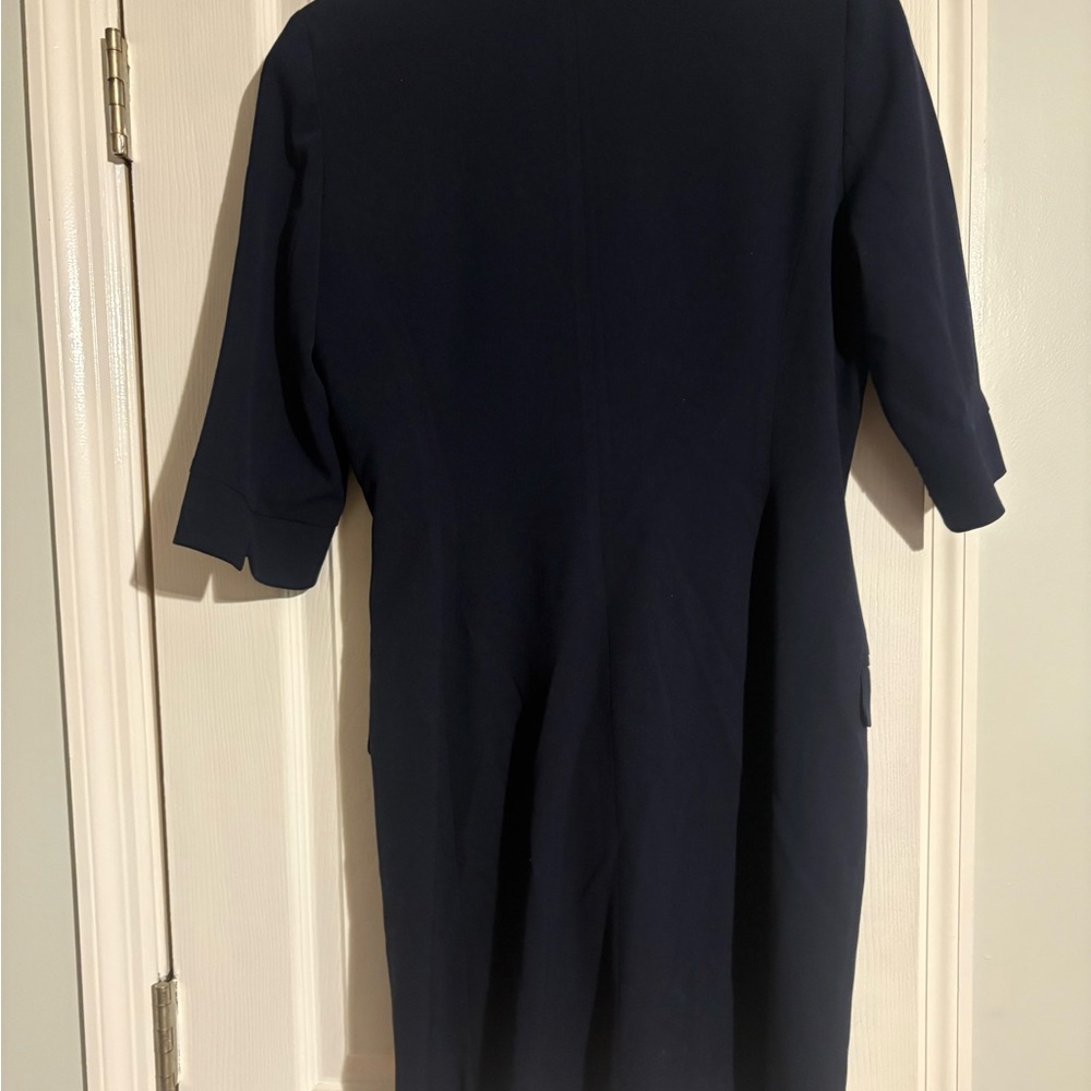 Women’s navy coat dress